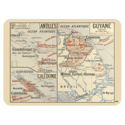 Carte postale "carte de...