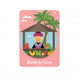 Carte Postale Cacao A5