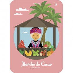 Carte Postale Cacao